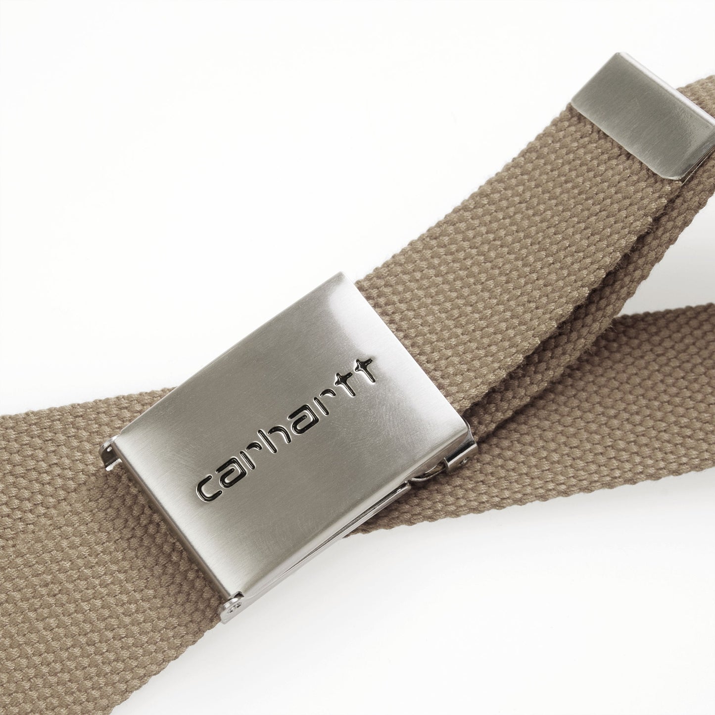 Clip Belt Chrome - Leather