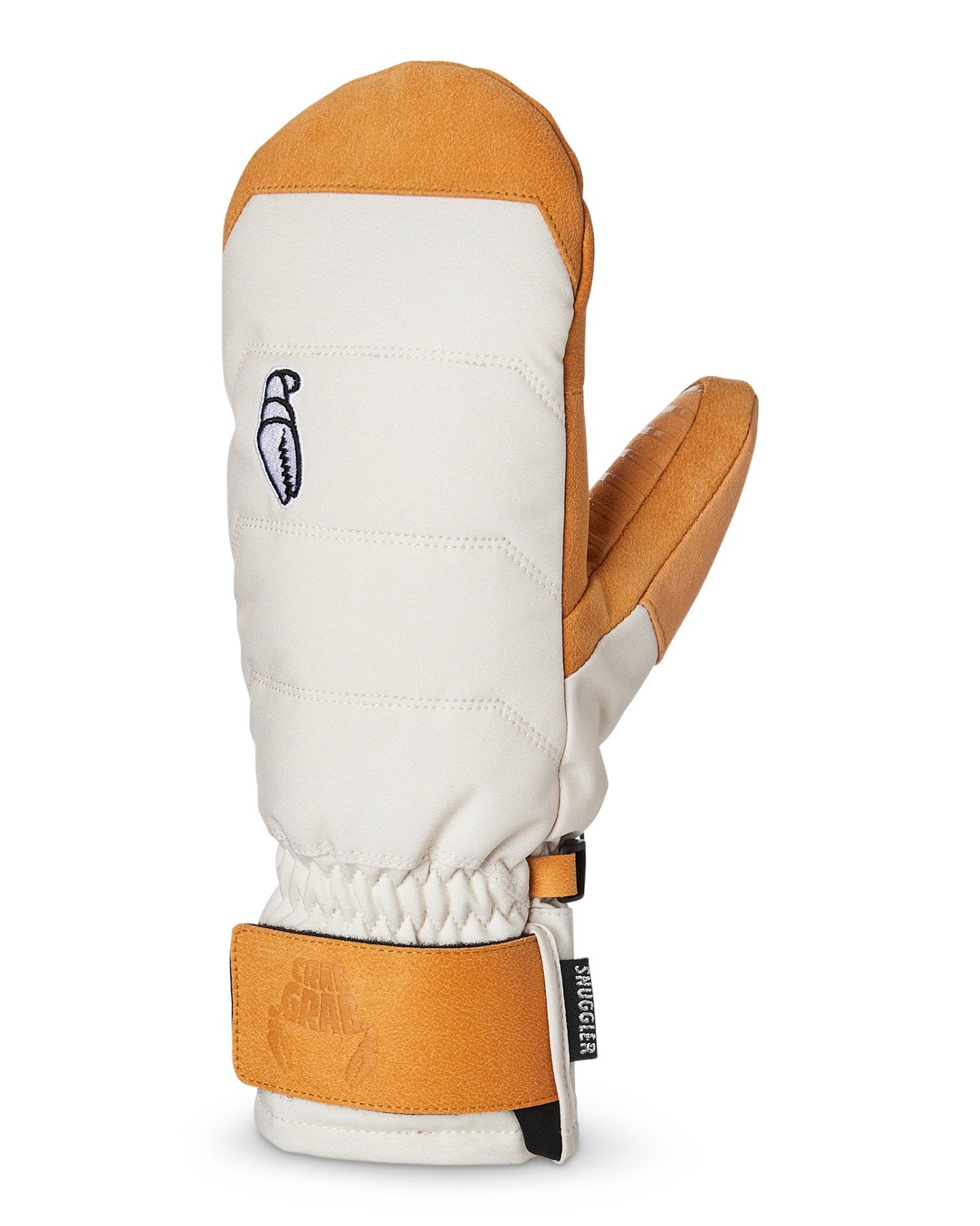 Snuggler Mitt Woman - cream and tan