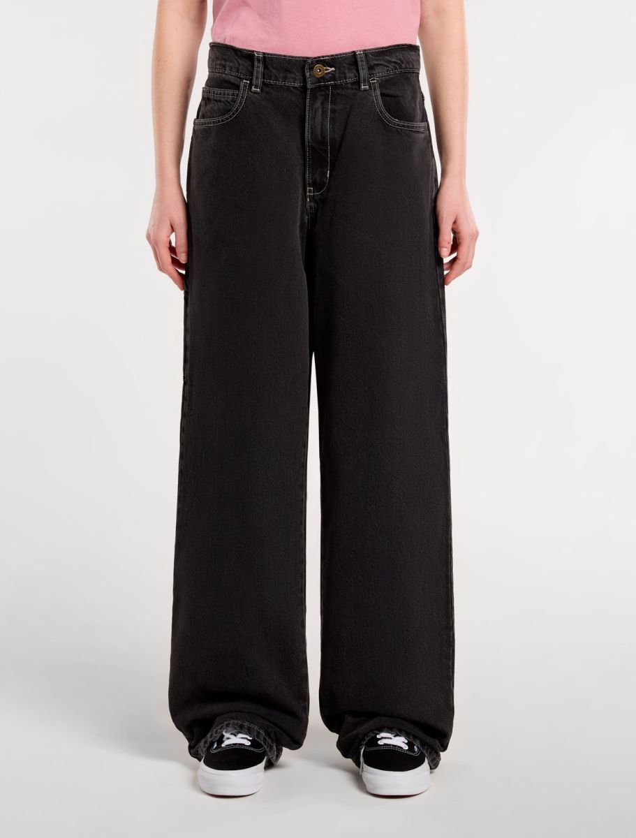 Herndon Loose Fit Denim Jeans - Black Washed