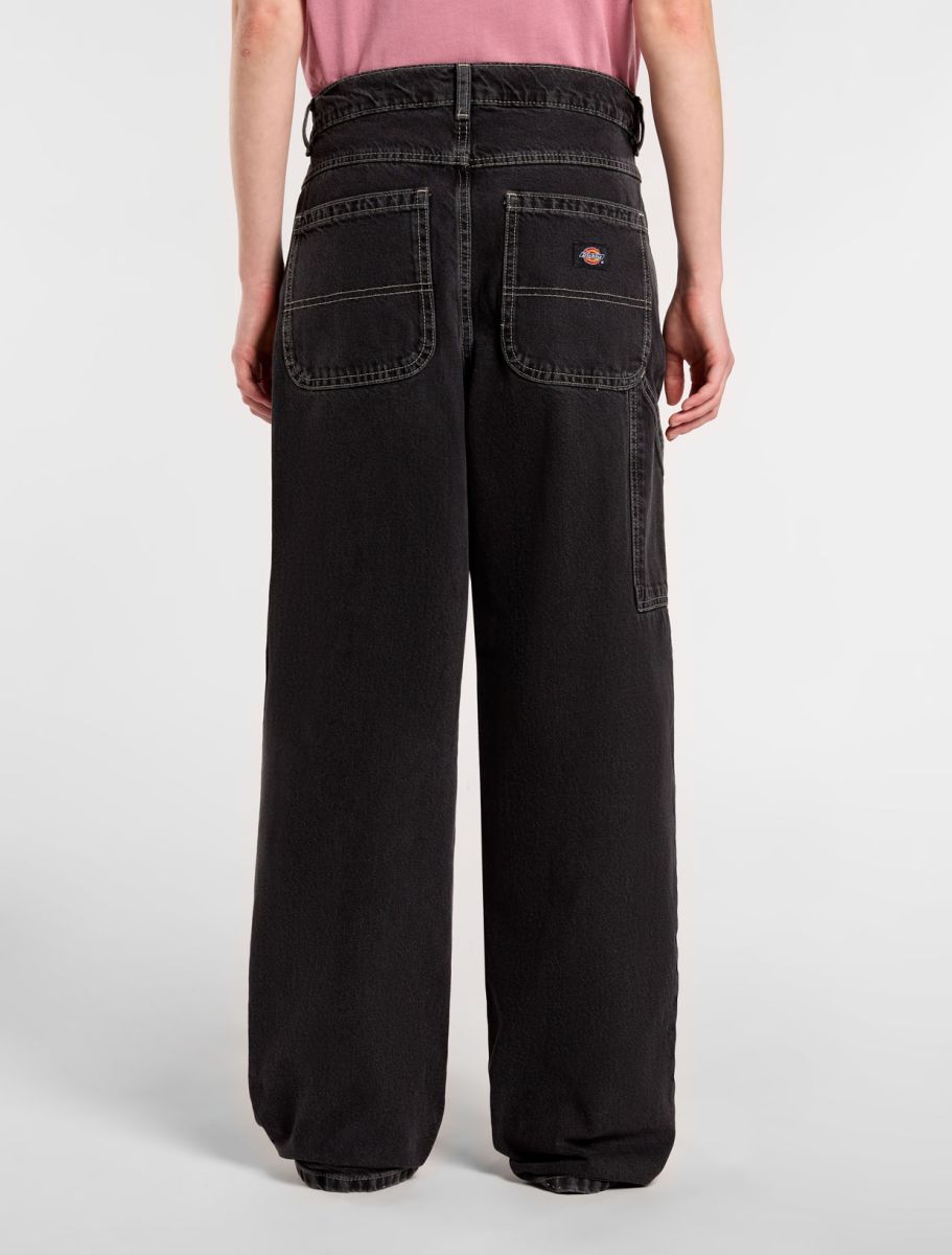 Herndon Loose Fit Denim Jeans - Black Washed