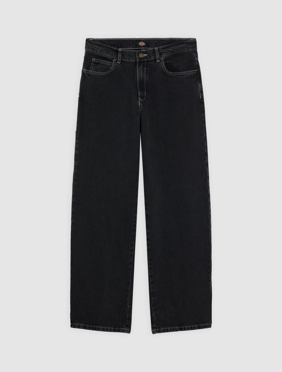 Herndon Loose Fit Denim Jeans - Black Washed