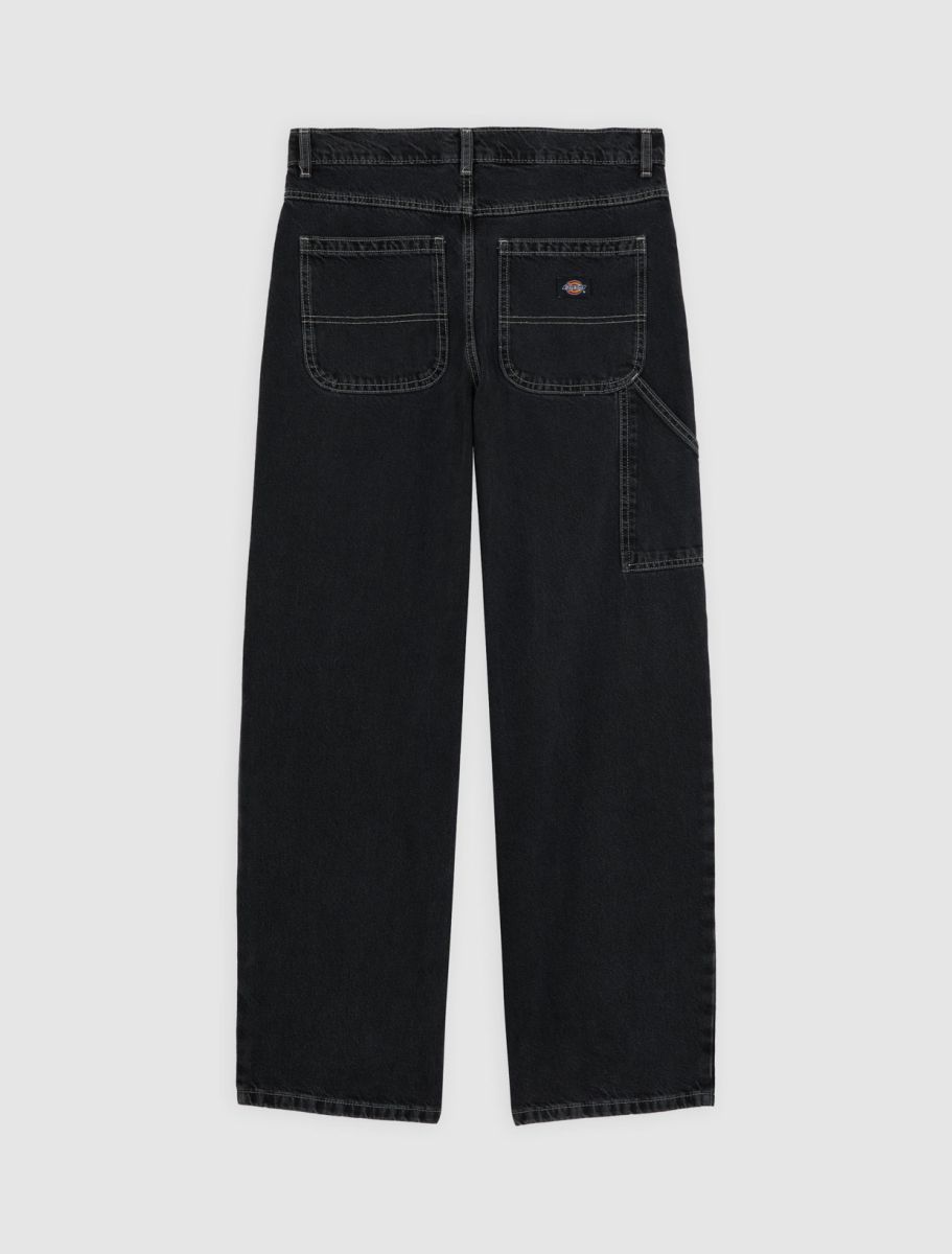 Herndon Loose Fit Denim Jeans - Black Washed