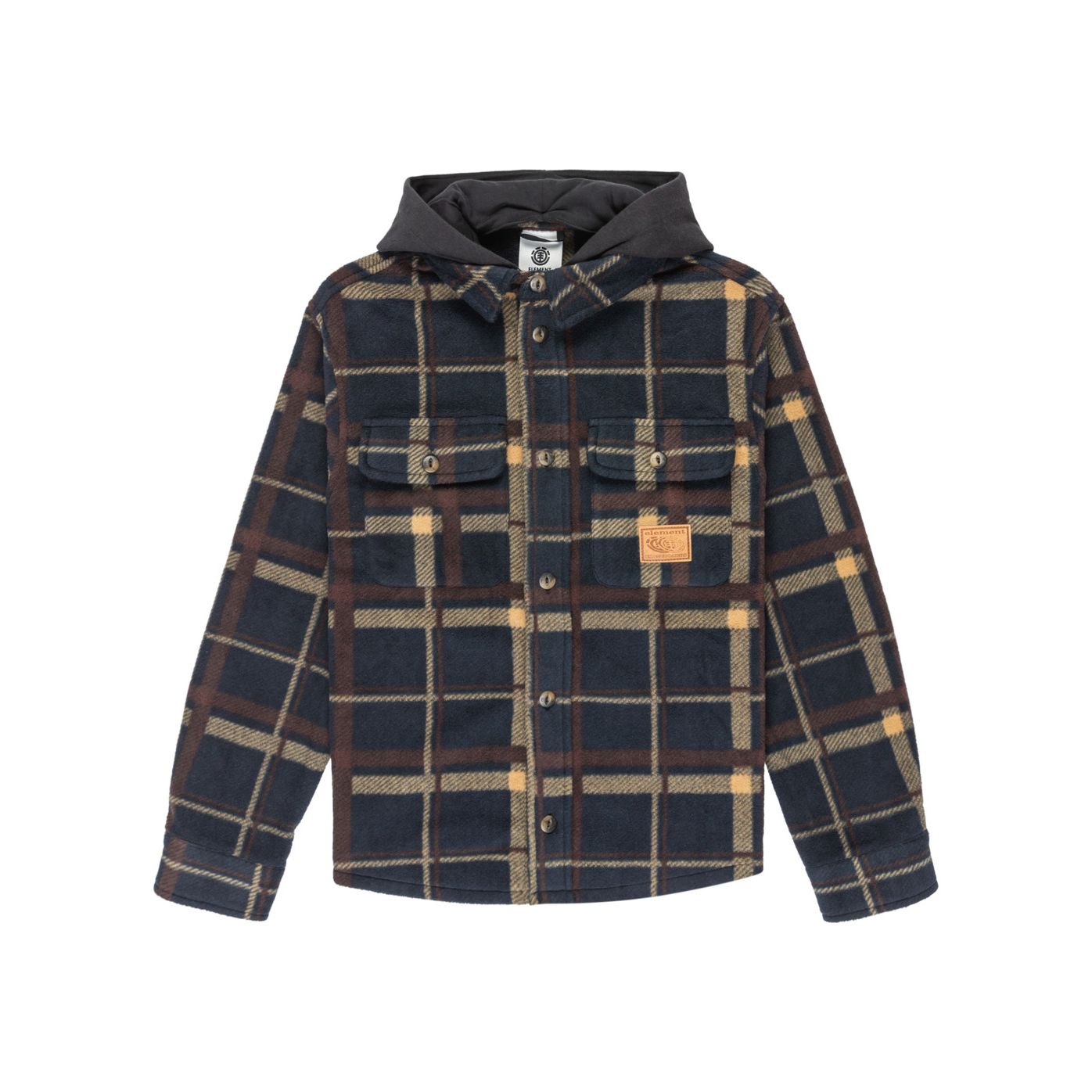 Polar Hooded Overshirt Youth CTF3 Java Check