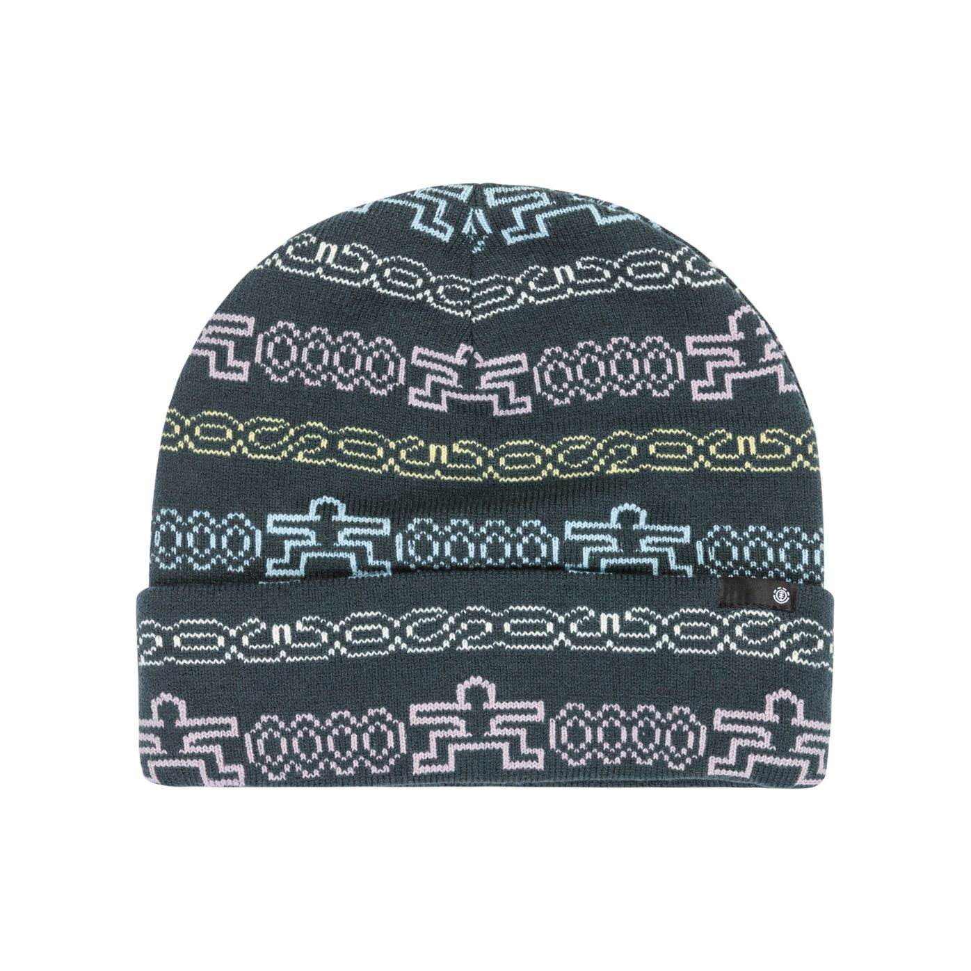 Mid Icon Beanie Jaquard BTG6 4 Weels for Unity Blue