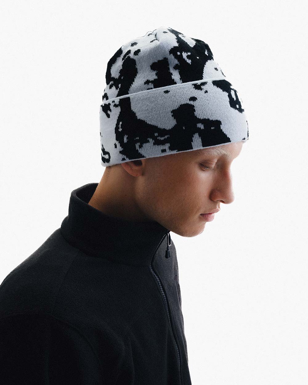 Faceshot Beanie Illusion Blue