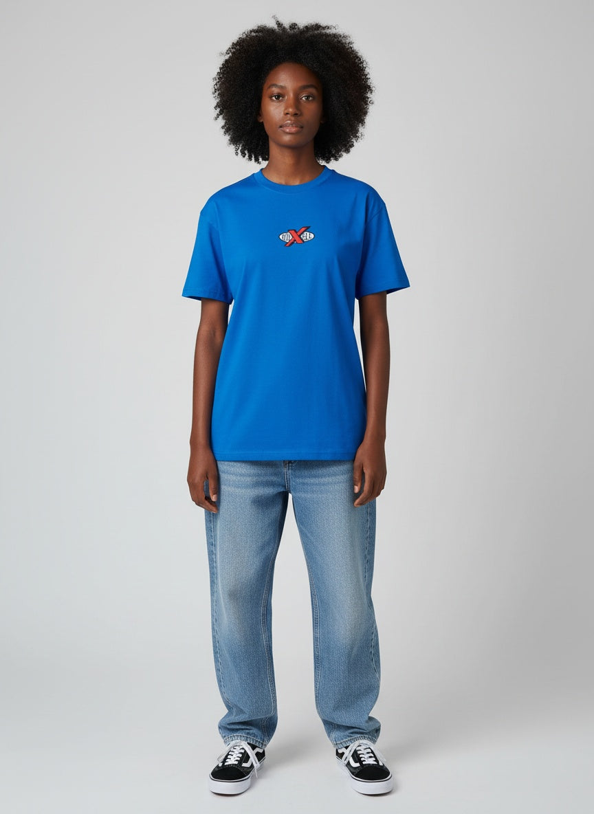30 yrs Oversized Shirt - Blue