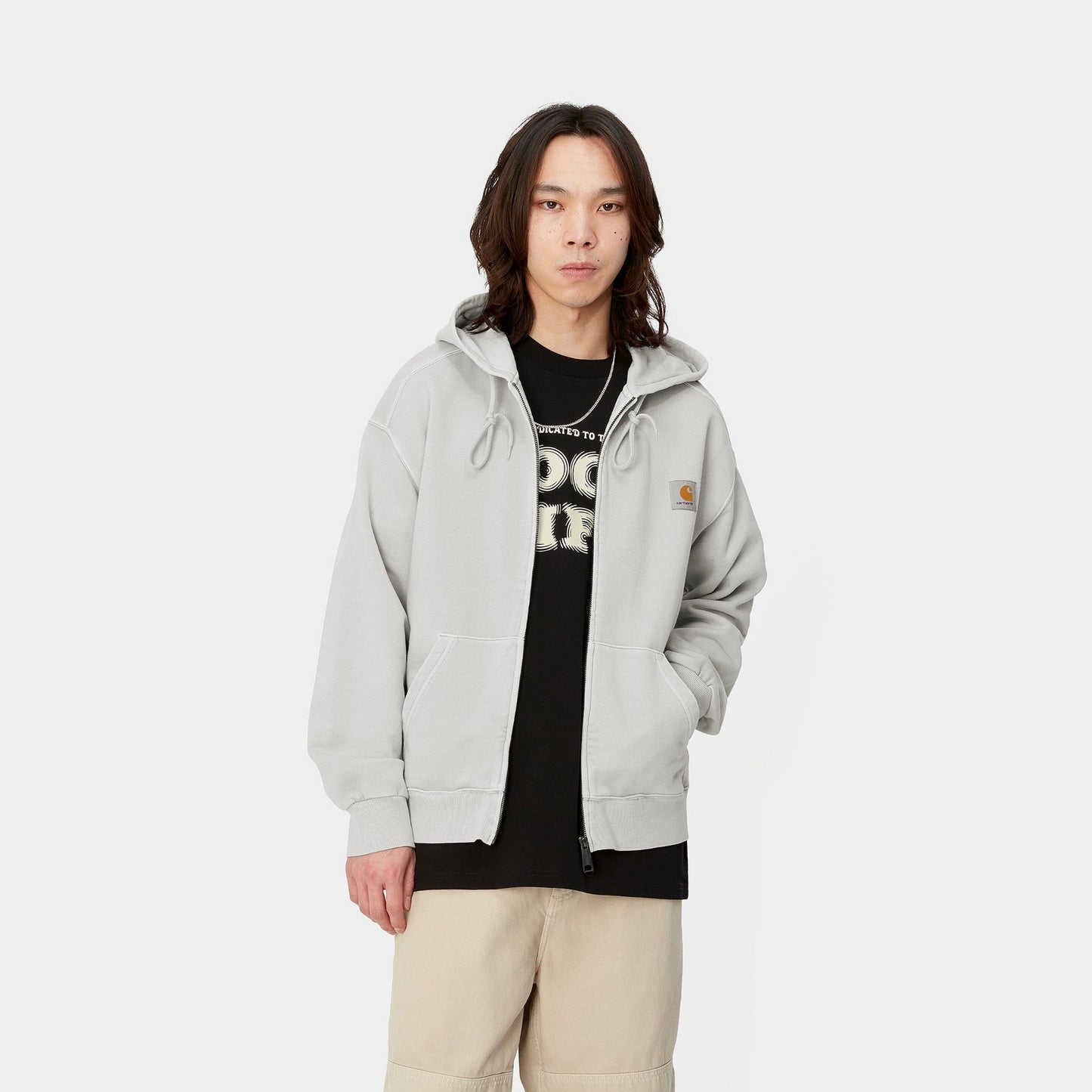 Hooded Nelson Jacket - Sonic Silver