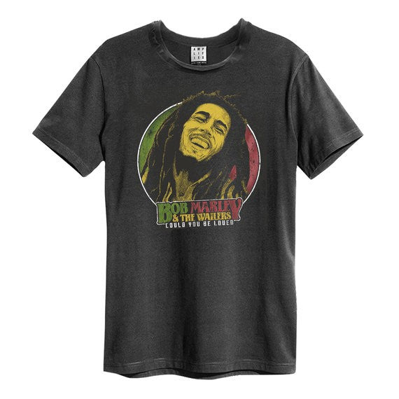 Bob Marley Will You Be Loved - charcoal