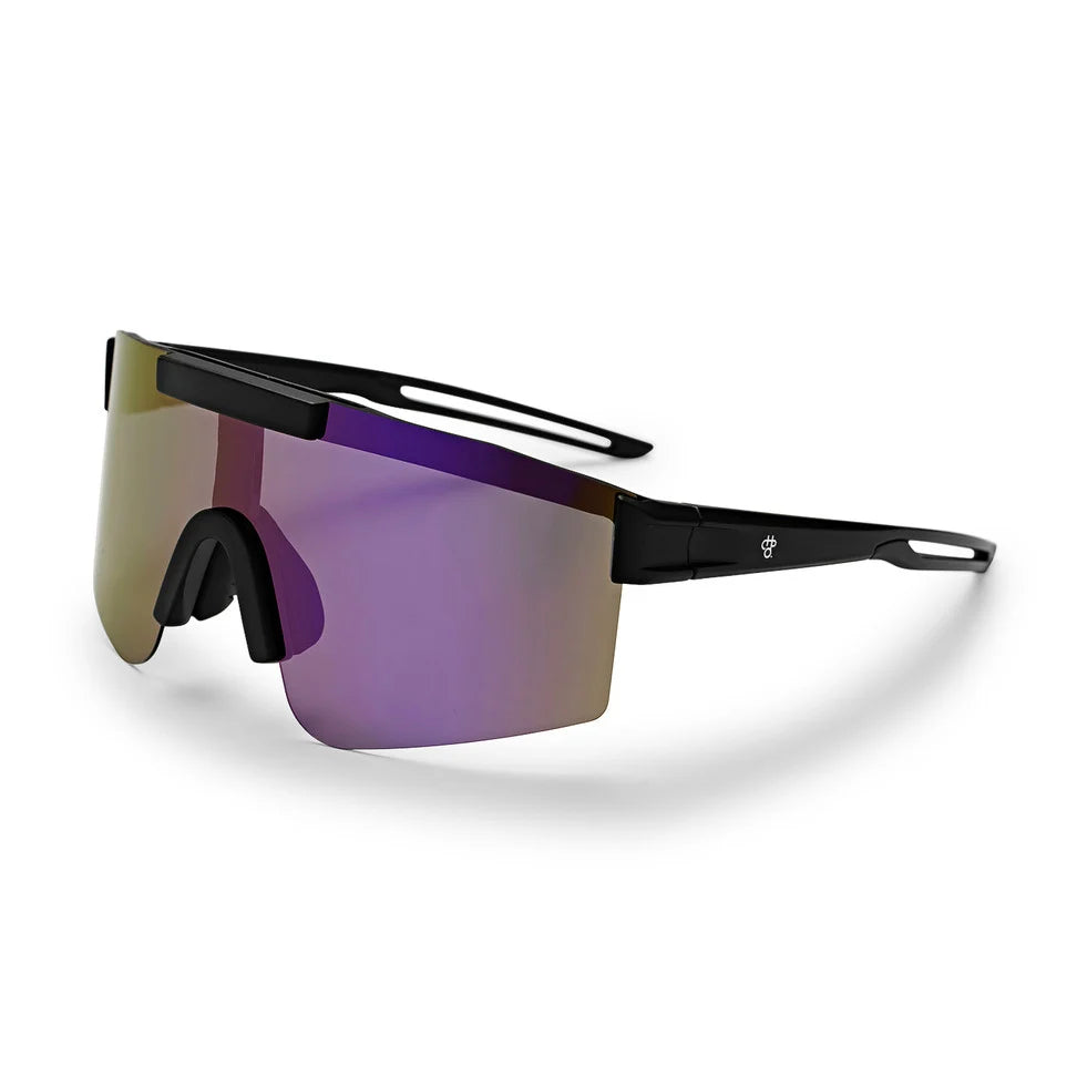 Luca black/purple mirror