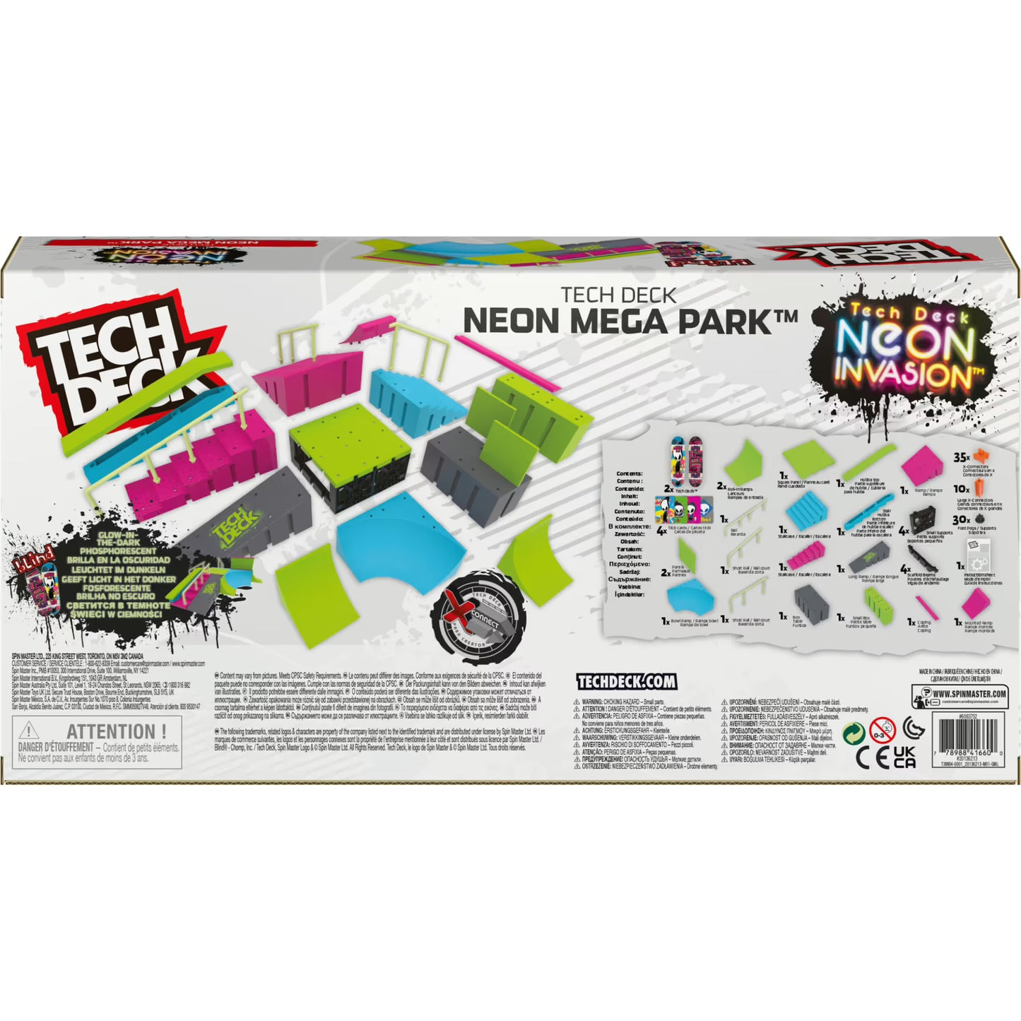 Tech Deck Neon Mega Park