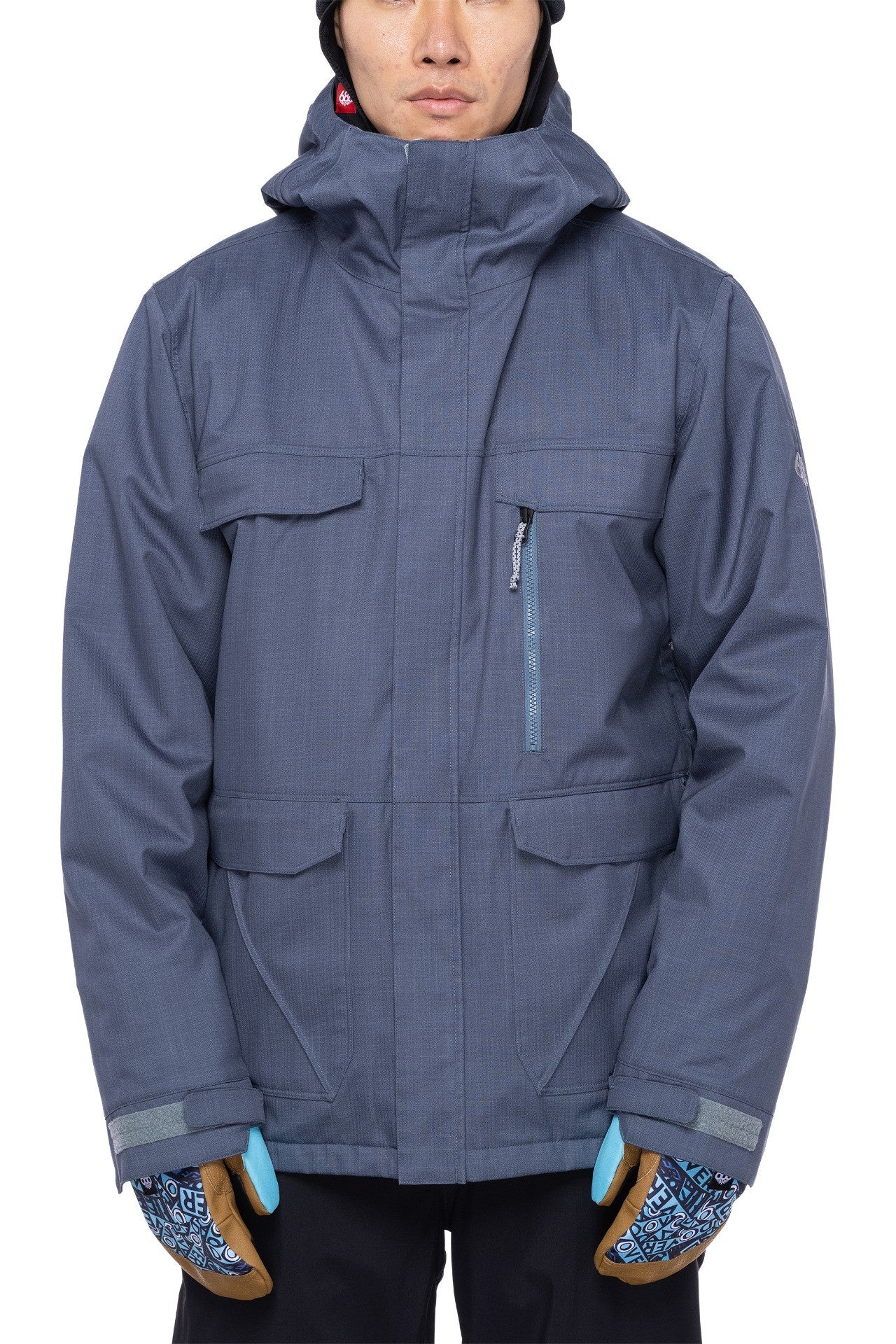 Mens Infinity Jacket - orion blue texture