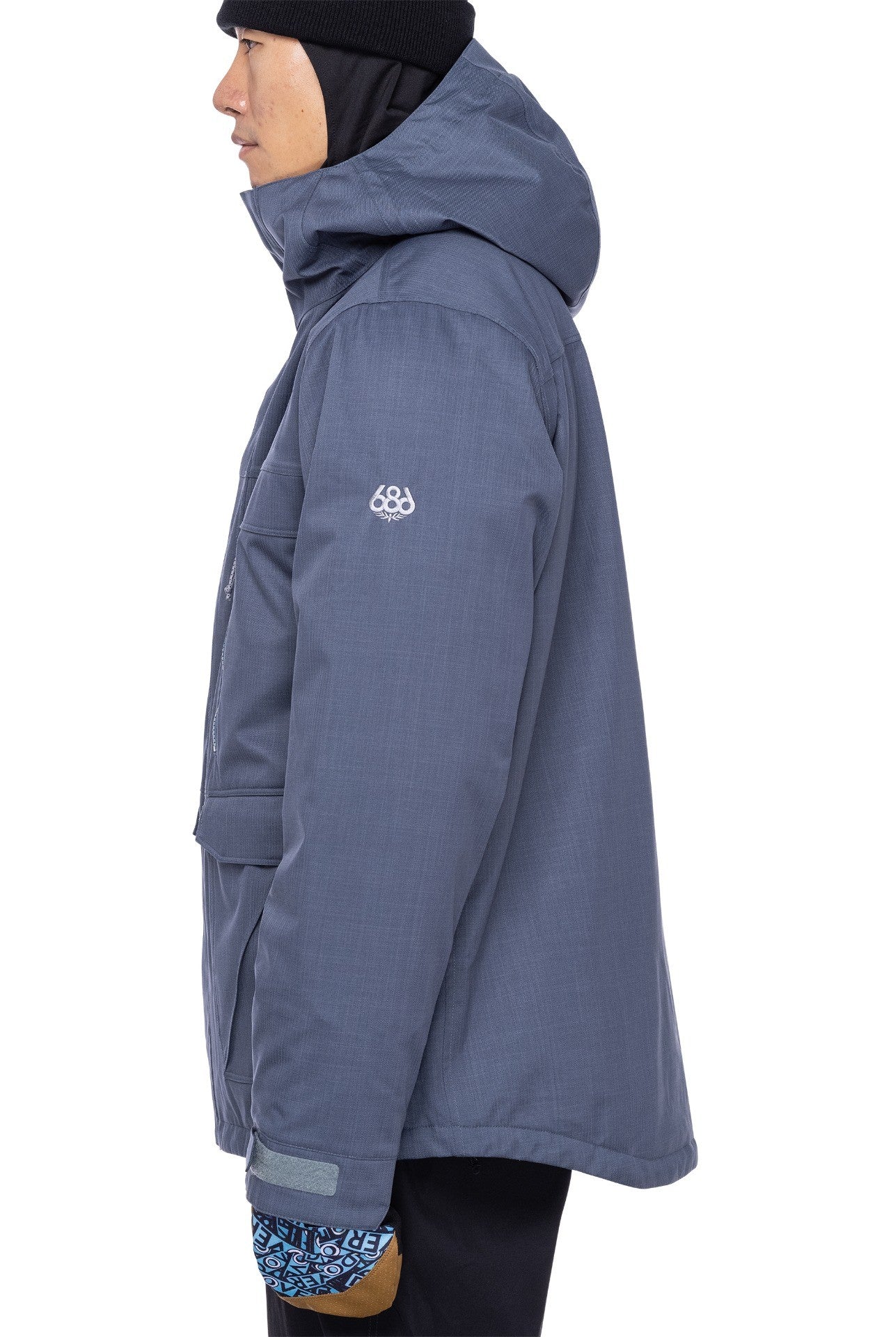 Mens Infinity Jacket - orion blue texture