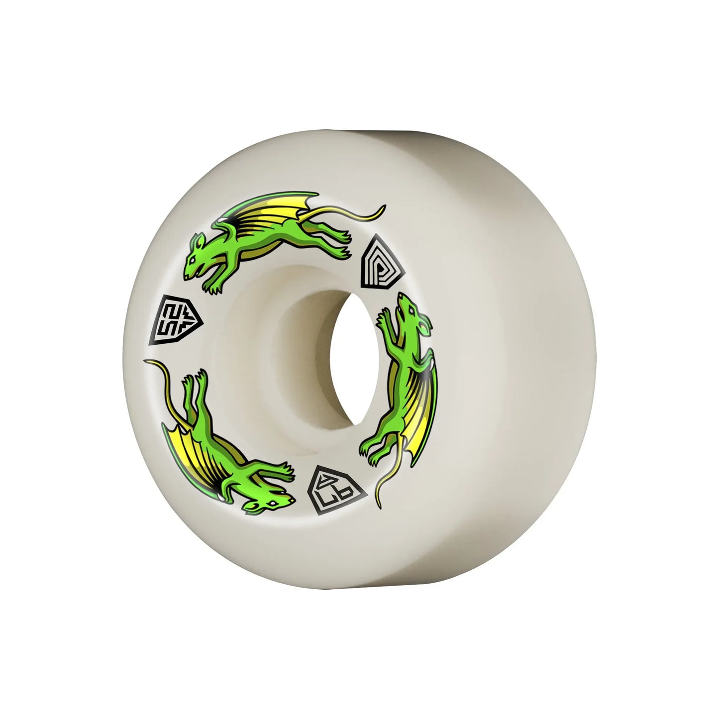 Powell-Peralta Dragon Formula Nano Rat 97A A2 * 56 MM OFFWHITE