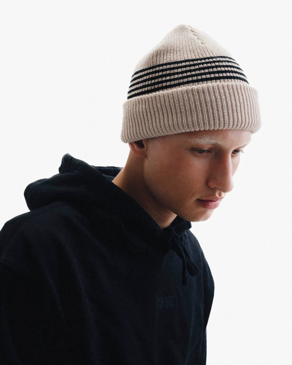 Pathfinder Beanie Beige Black
