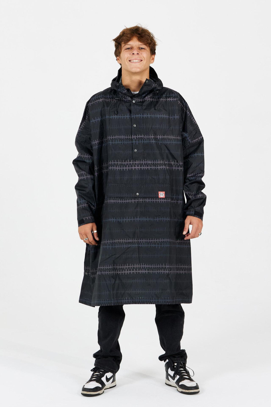 Rain Poncho SCARE STRIPES