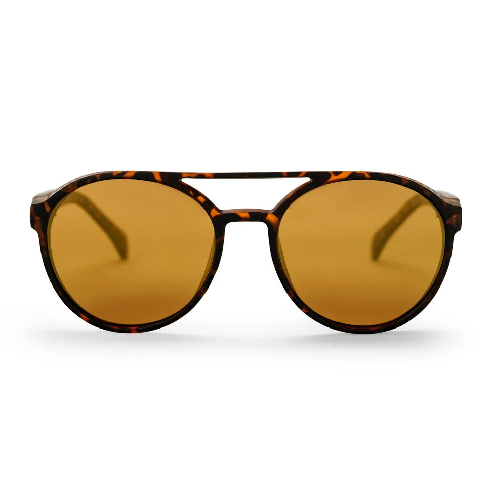 Rickard turle brown/gold mirror