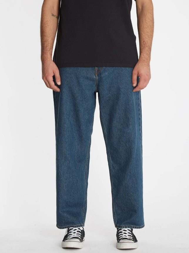 Billow Tapered Jeans - indigo ridge wash