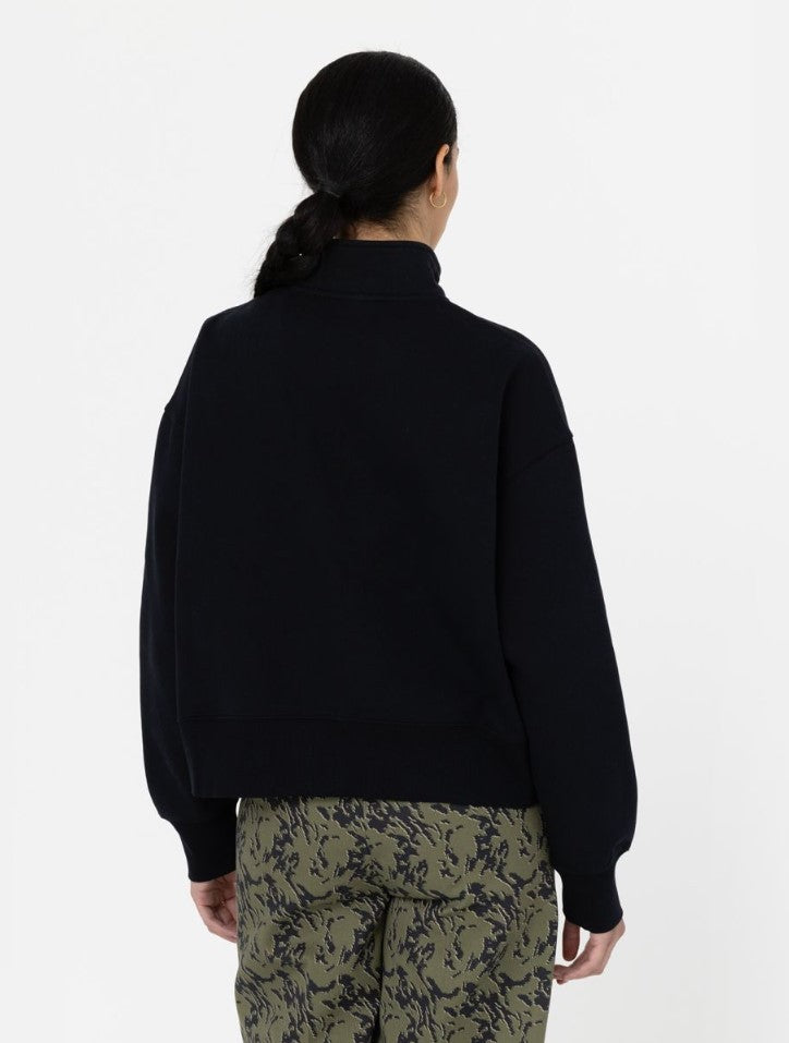 Summerdale Quater Zip Sweater - black