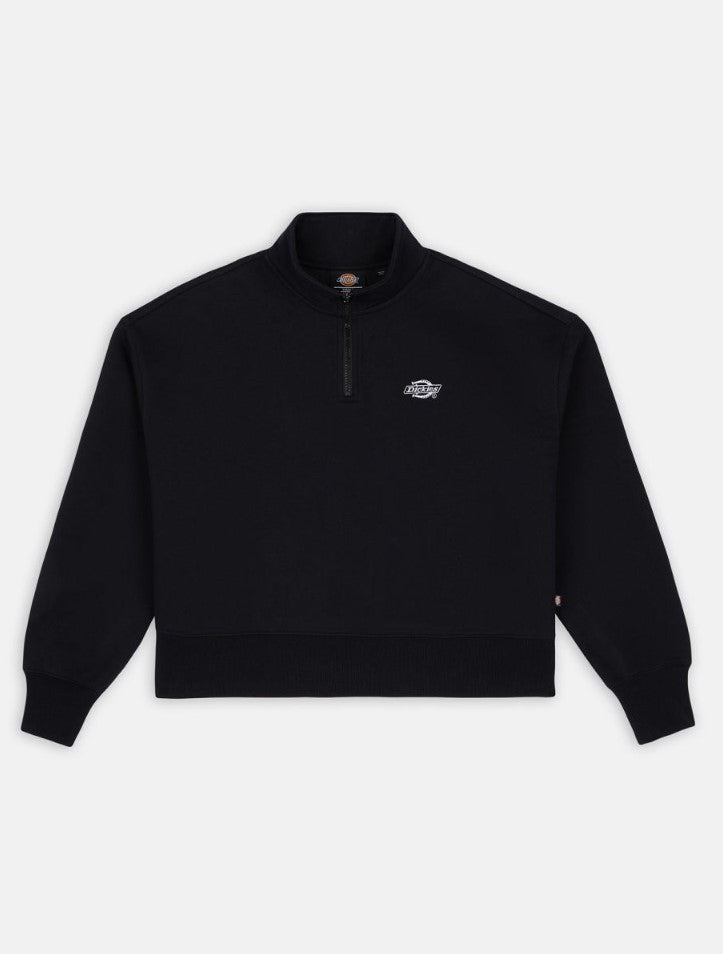 Summerdale Quater Zip Sweater - black