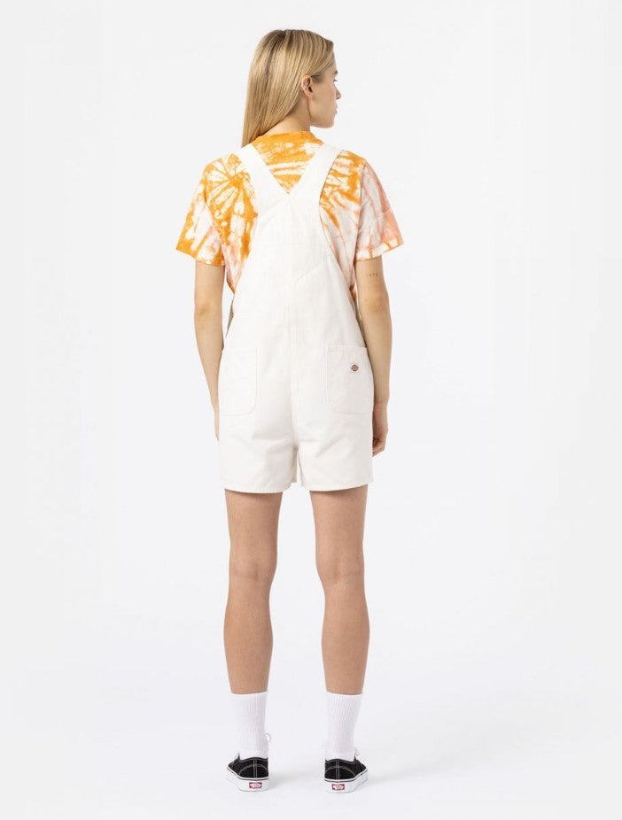Duck Canvas Bib Short - stone washed cloud