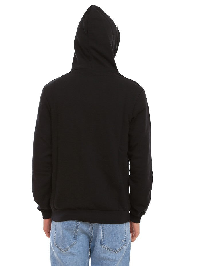 Mini Flag 2 Zip Hood - black