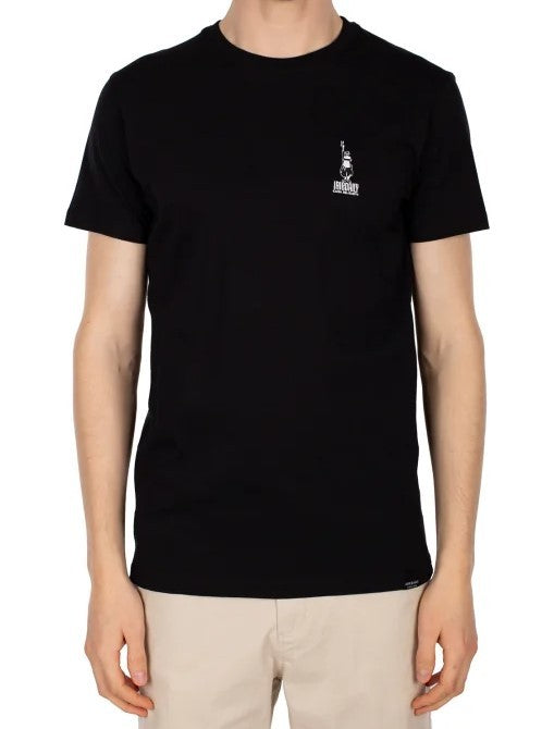 Casa del Gusto Emb Tee - black