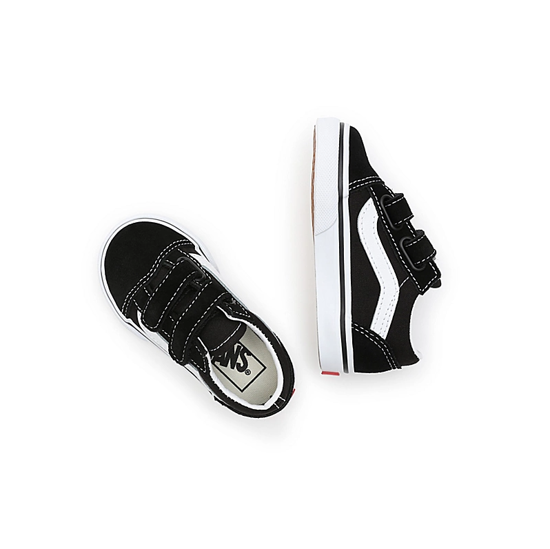Toddlers Old Skool Velcro - black/true white