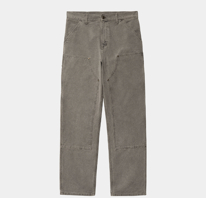Double Knee Pant - black (faded)