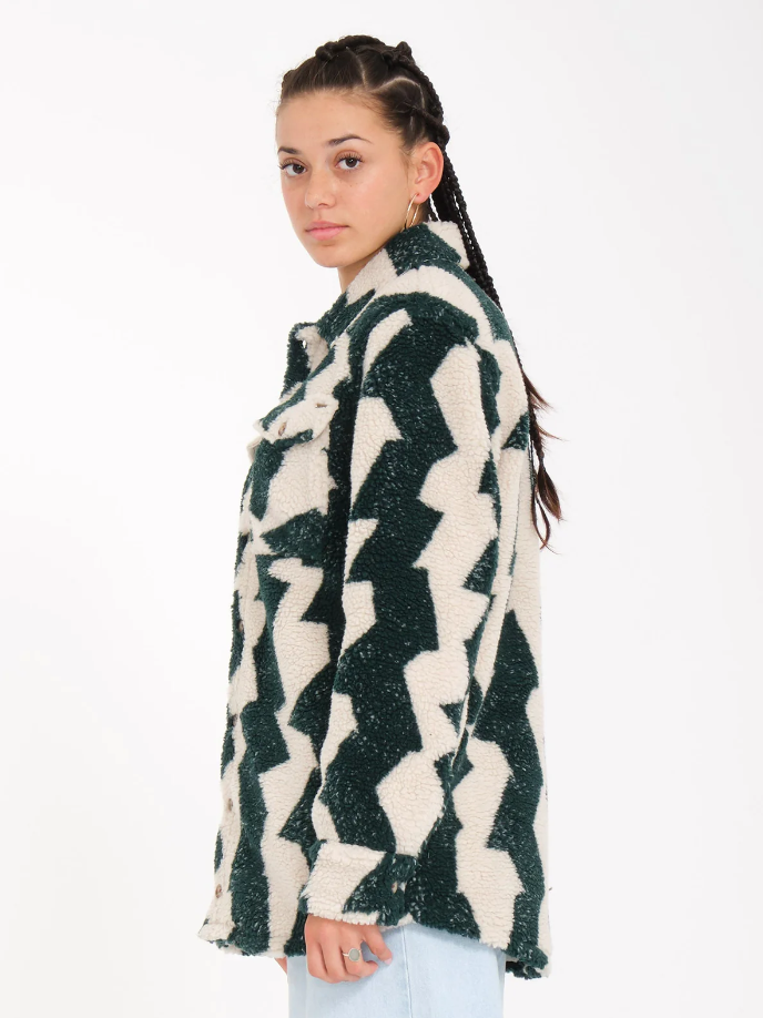 Silent Sherpa Jacket - ponderosa pine