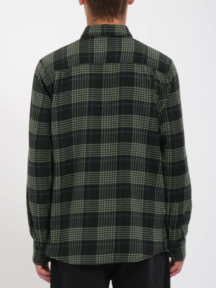 Caden Plaid Hemd - black