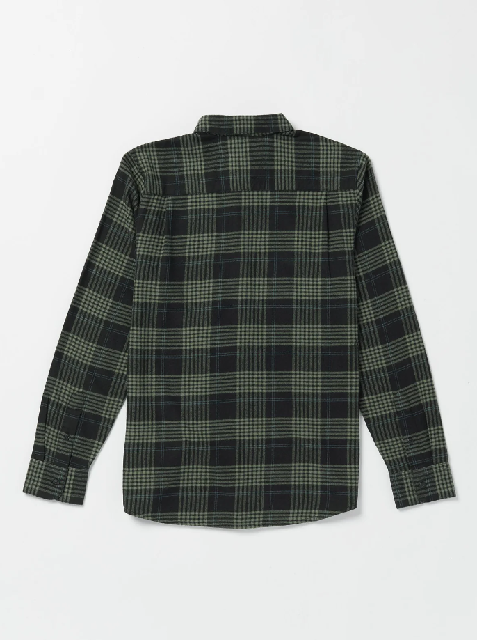 Caden Plaid Hemd - black