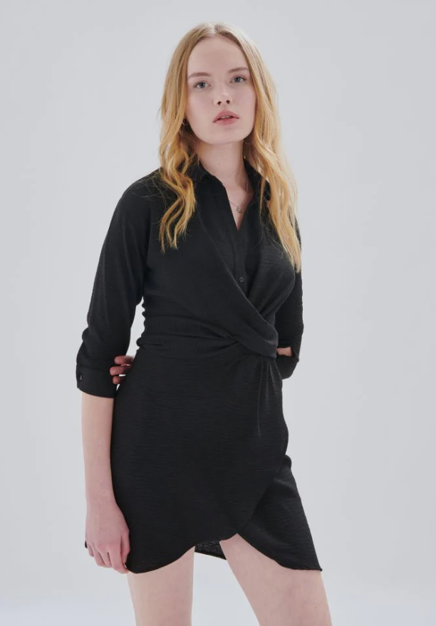 W Dress - black