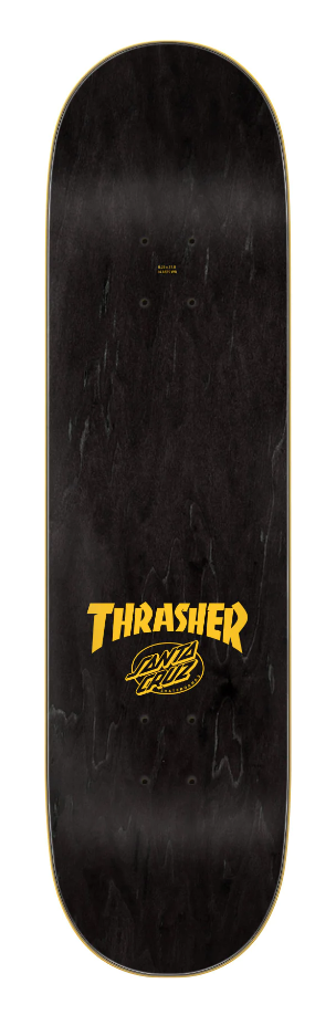 Thrasher Screaming Flame Logo 8.25" - blue