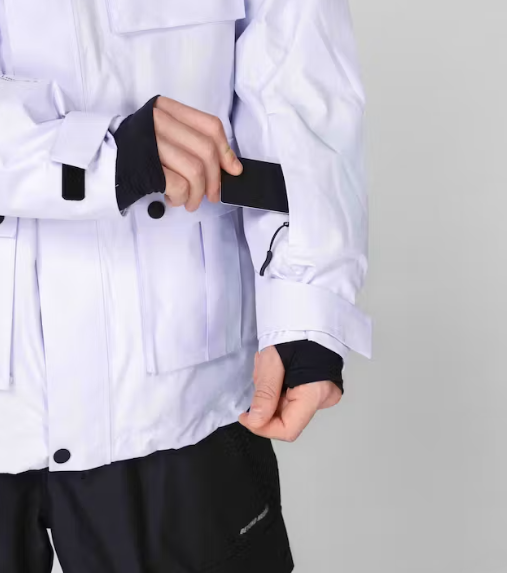 Cargo Jacket - Lilac