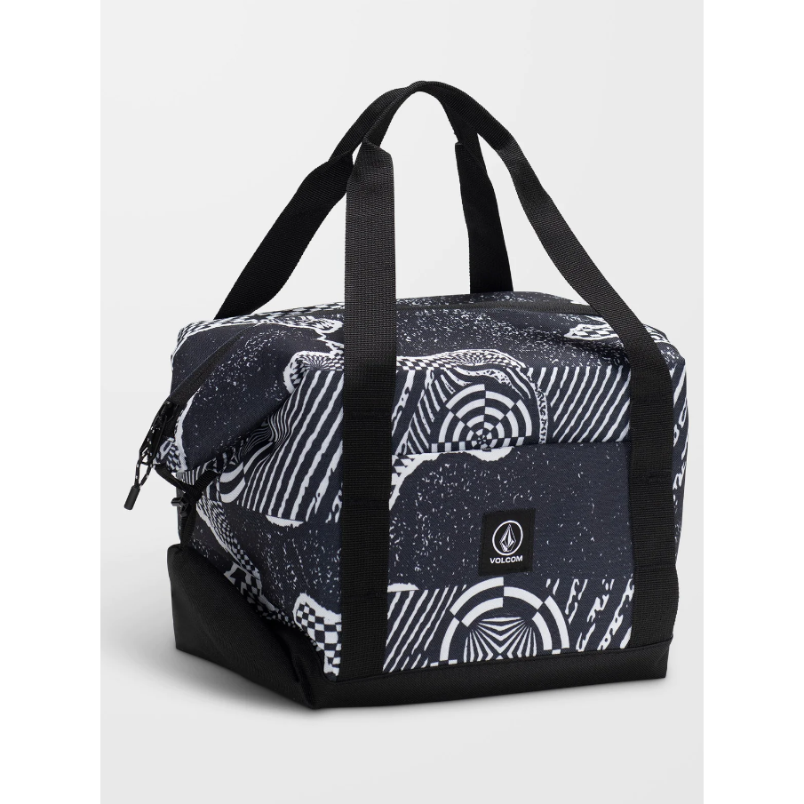 Out There Collapsible Cooler Bag - black/white