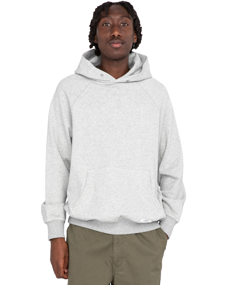 Cornell Crest Hoodie - mid grey heather