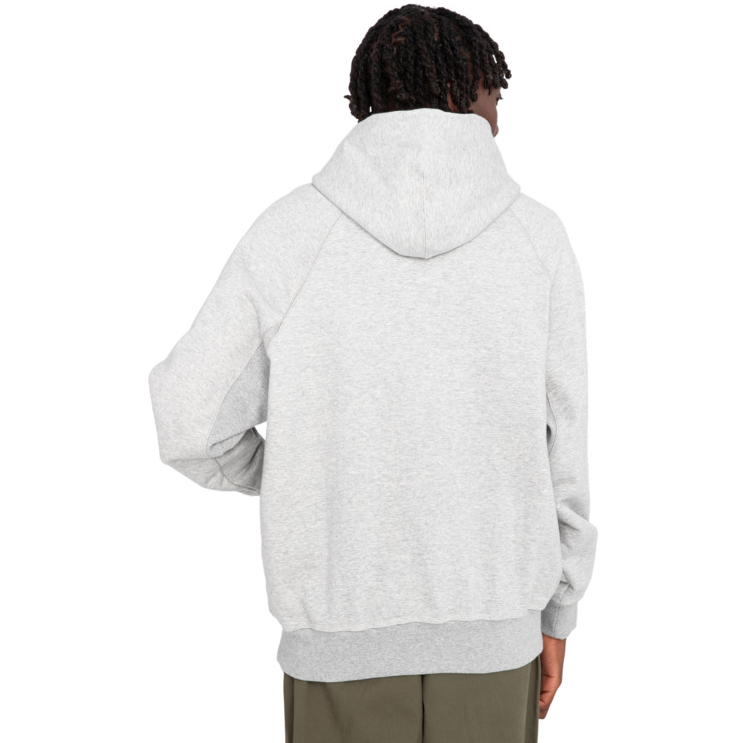 Cornell Crest Hoodie - mid grey heather