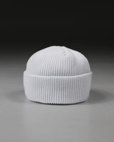 Fisherman Beanie - White