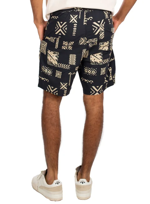 City Relax Short - Black White