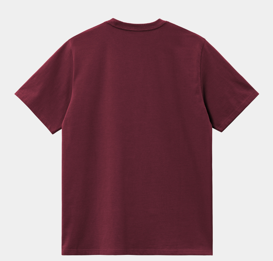 S/S Pocket T-Shirt - malibec