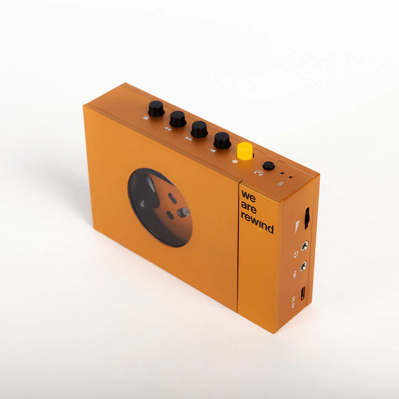 Portable BT Casette Player - serge/orange