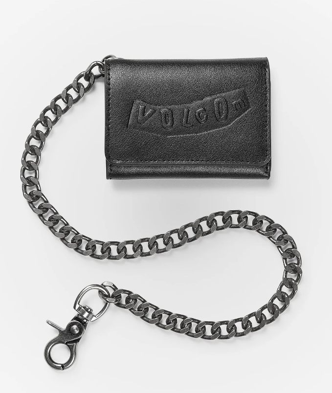 Pistol Leather Wallet - Black