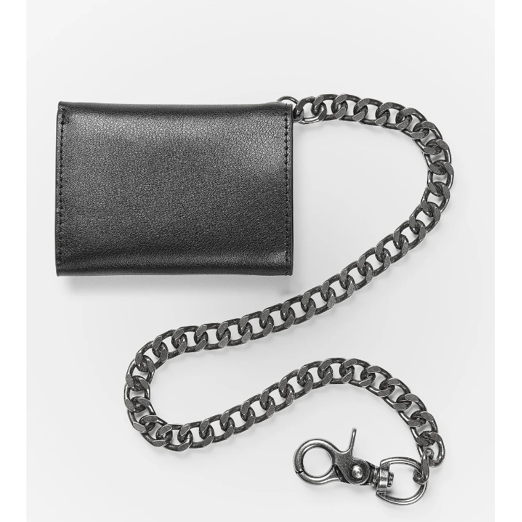 Pistol Leather Wallet - Black