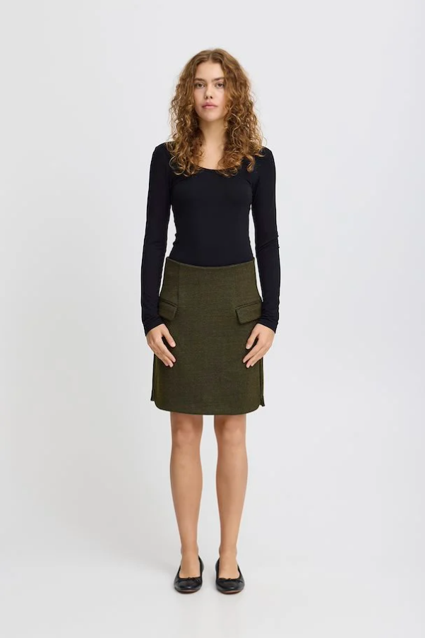 IHKATE Rock - Black/Lizard Herringbone