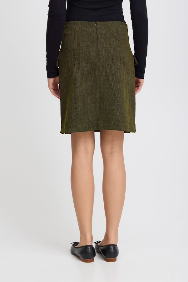IHKATE Rock - Black/Lizard Herringbone