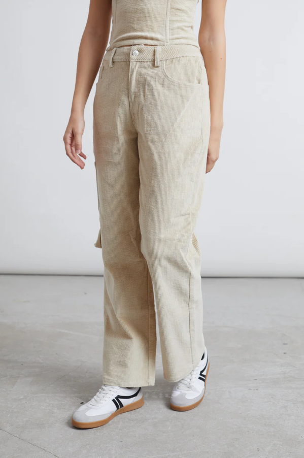 Cordhose - Beige