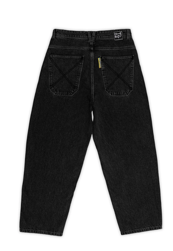 X-Tra Monster Denim - Washed Black