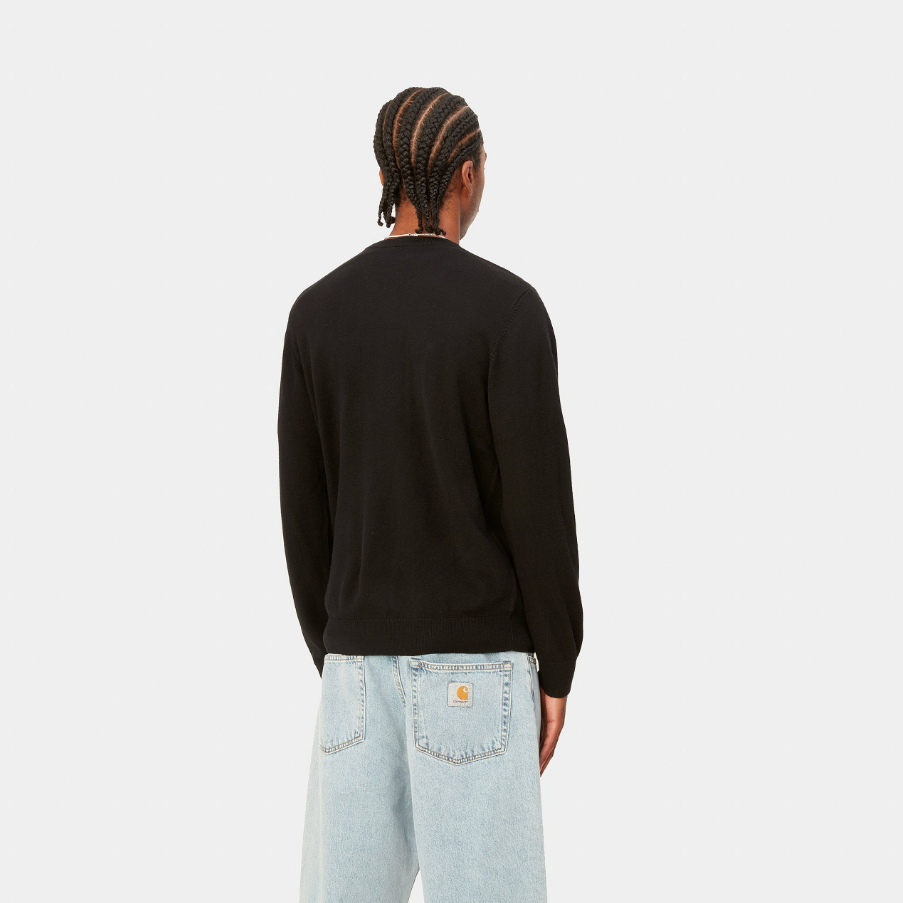 Madison Sweater - Black/Wax