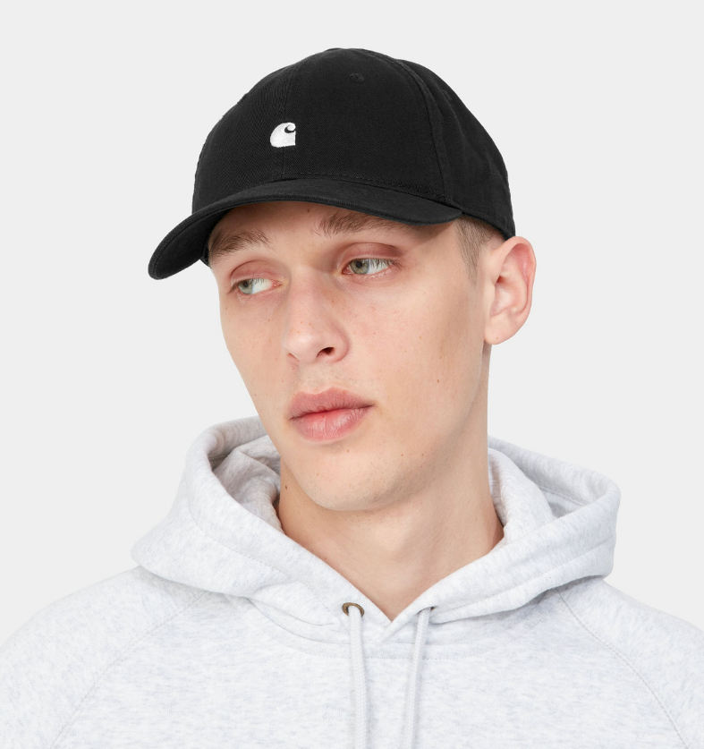 Madison Logo Cap - Black/White