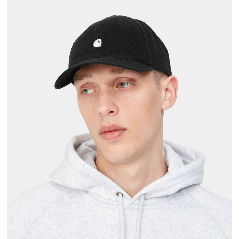 Madison Logo Cap - Black/White